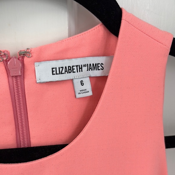 Elizabeth and James Coral Bodycon Dress - Picture 2 of 6
